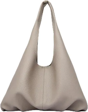 Womens Hobo Bag Large Capacity Shoulder Bag Vegan Leather Handbag Casual Top Handle Bag for Work