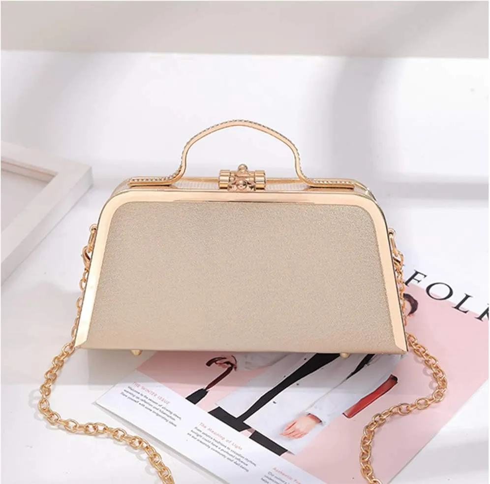 Women's Retro Handbag Clutches Purse Bags Flower Vintage Shoulder Bag Wedding Evening Handbag