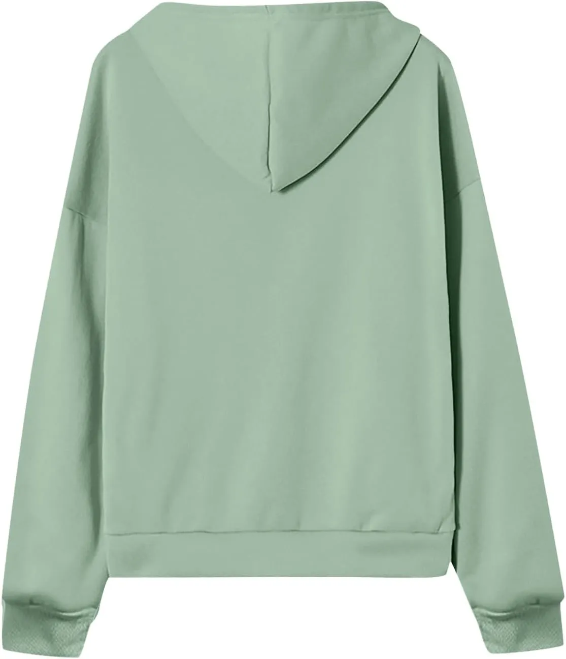 Zip Up Hoodie Women Long Sleeve Oversized Sweatshirt for Women Y2k Jacket with Pockets Fall Clothes 2024